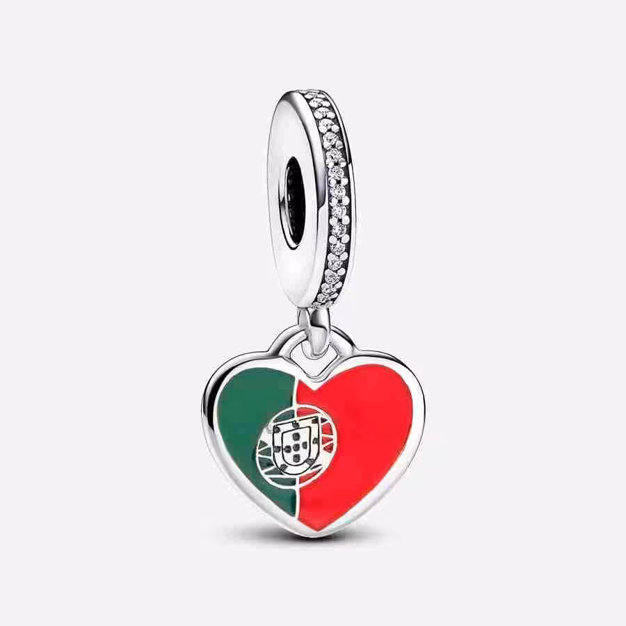 Charm Pendente Bandiera Portoghese_1 (2) Charm Pendente Bandiera Portoghese 1 2