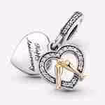 Charm Pendente Buon Anniversario