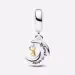 Charm Pendente Chiave della Luna