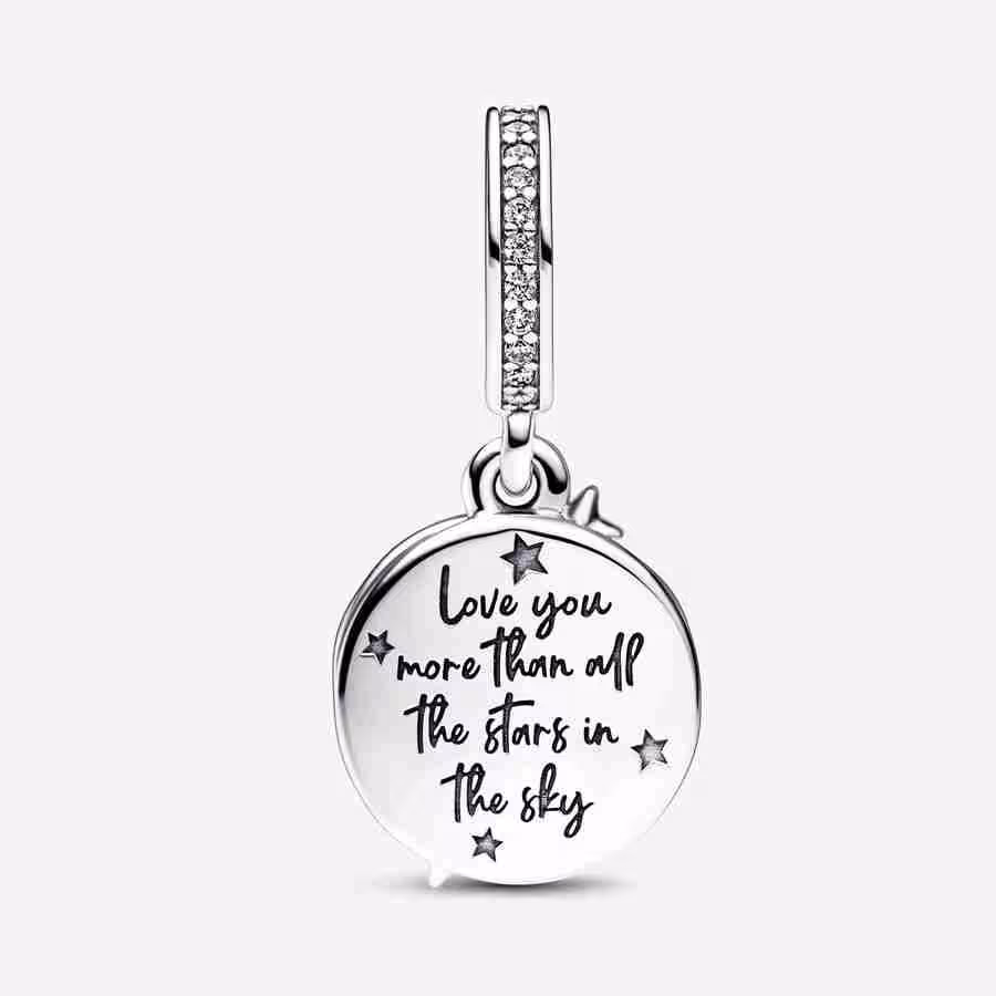 Charm Pendente Cielo con Stelle Cadenti_2 (2)