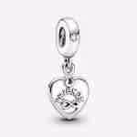 Charm Pendente Cuore Amici per Sempre Charm Pendente Cuore Amici per Sempre