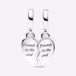 Charm Pendente Cuore dell’Amicizia Divisibile