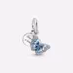 Charm Pendente Farfalla Blu Charm Pendente Farfalla Blu