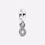 Charm Pendente Infinito Rosa Charm Pendente Infinito Rosa