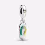 Charm Pendente Infradito Brasiliana Charm Pendente Infradito Brasiliana