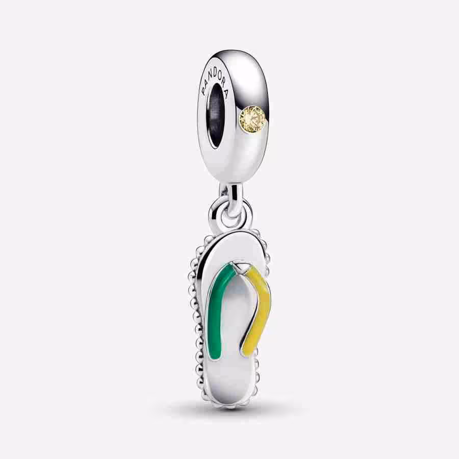 Charm Pendente Infradito Brasiliana Charm Pendente Infradito Brasiliana