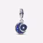 Charm Pendente Luna Girevole Charm Pendente Luna Girevole