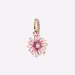 Charm Pendente Margherita Rosa Charm Pendente Margherita Rosa