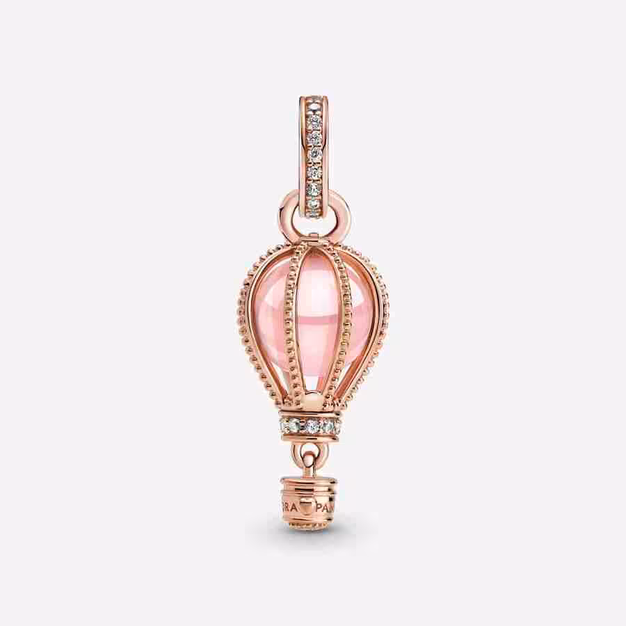 Charm Pendente Mongolfiera Rosa_1 Charm Pendente Mongolfiera Rosa 1