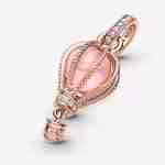 Charm Pendente Mongolfiera Rosa_1