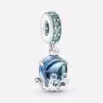 Charm Pendente Polpo Vetro di Murano