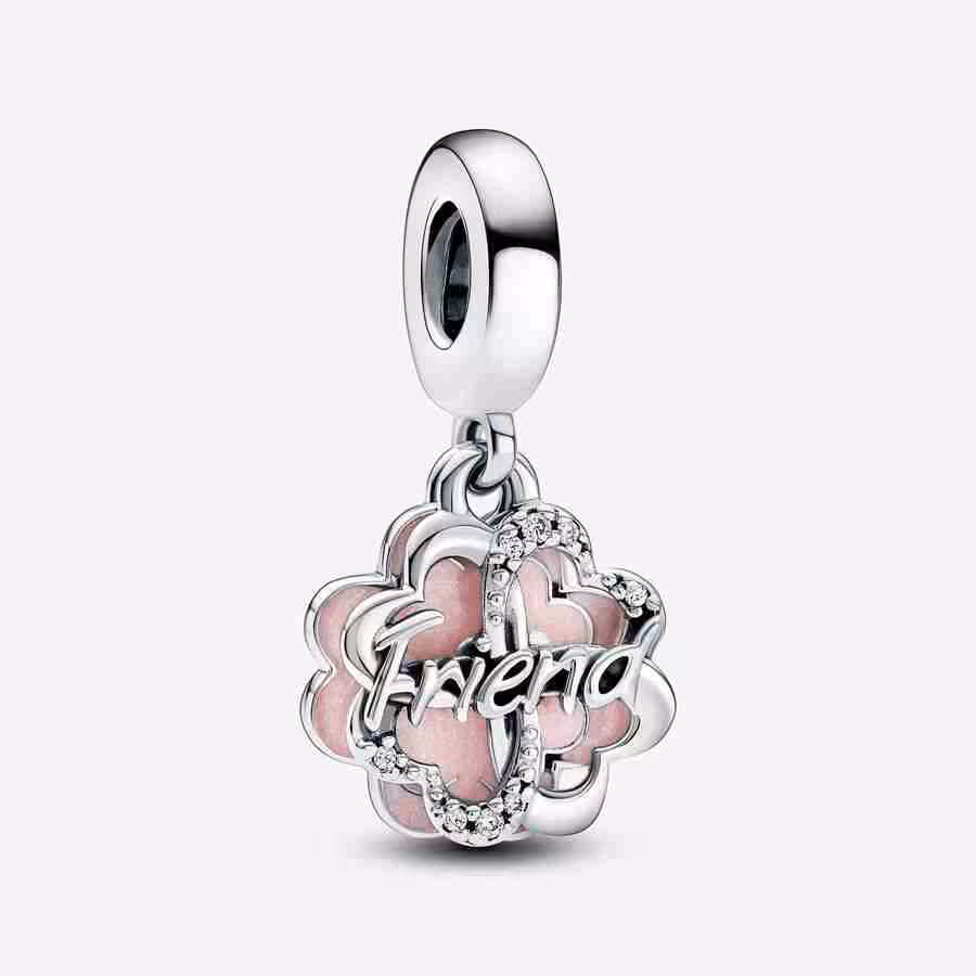 Charm Pendente Quadrifoglio dell'Amicizia Charm Pendente Quadrifoglio dellAmicizia