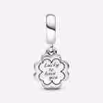 Charm Pendente Quadrifoglio dell’Amicizia