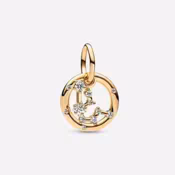 Charm Pendente Segno Zodiacale Acquario