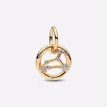 Charm Pendente Segno Zodiacale Leone