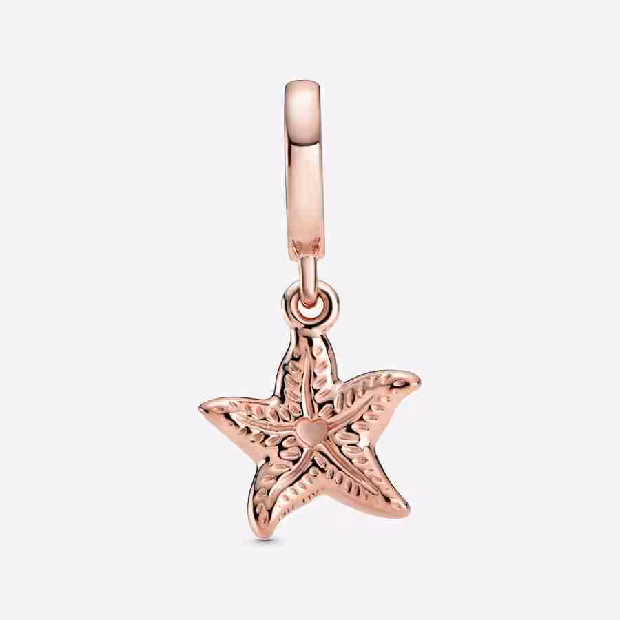 Charm Pendente Stella Marina Blu_2
