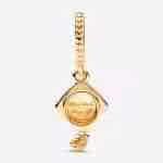 Charm Pendente Tocco di Laurea-Placcato oro