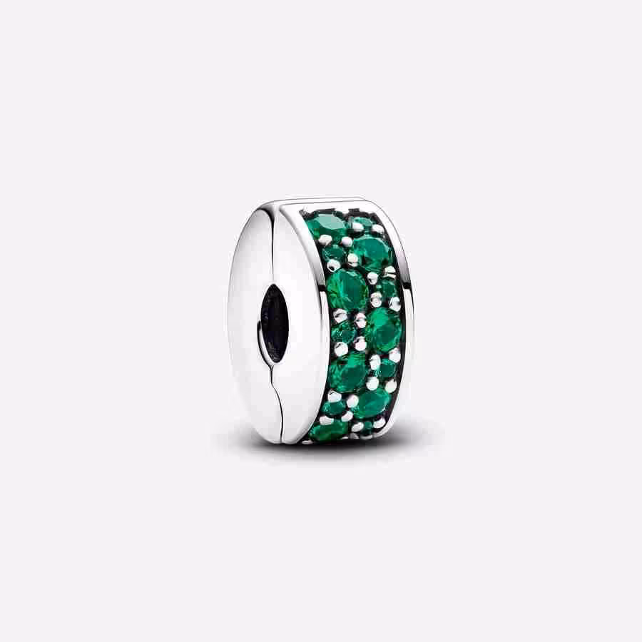 Clip Pavè Verde Clip Pave Verde