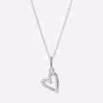 Collana Cuore Infinito Pietre Luminose