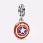 Marvel, Avengers, Pendente Scudo di Captain America Marvel, Avengers, Pendente Scudo di Captain America