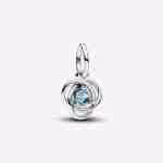 Pendente Cerchio Eterno Azzurro Marzo Pendente Cerchio Eterno Azzurro Marzo