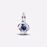 Pendente Cerchio Eterno Blu Settembre Pendente Cerchio Eterno Blu Settembre