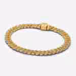 Bracciale Catena Maglia Cubana Pavè 563008C01_RGB