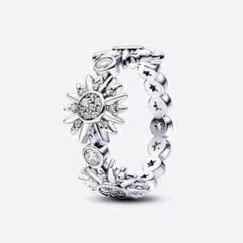 Anello Fascia Triplo Sole
