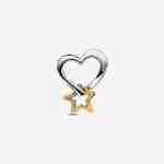 Charm Openwork Cuore e Stella My Lucky Star