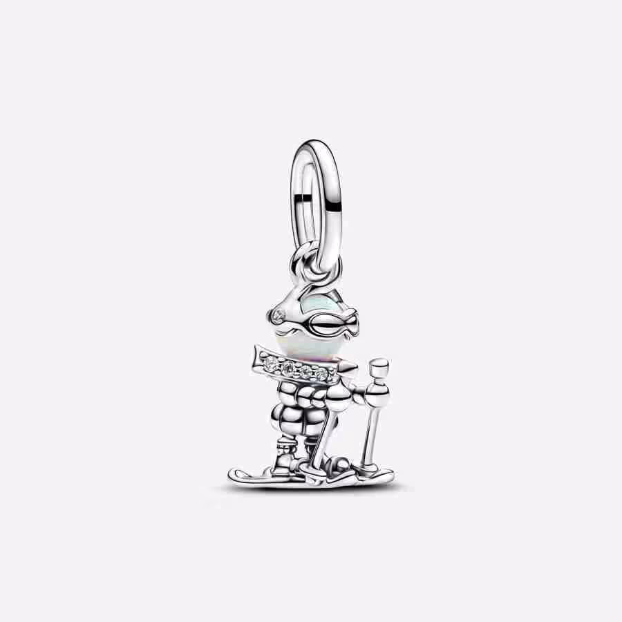 Charm Pendente Sciatore Charm Pendente Sciatore