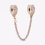 Set completo di braccialetti con fiori di ciliegio in oro rosa