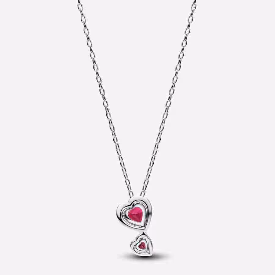 Collana Doppi Cuori Rossi_2