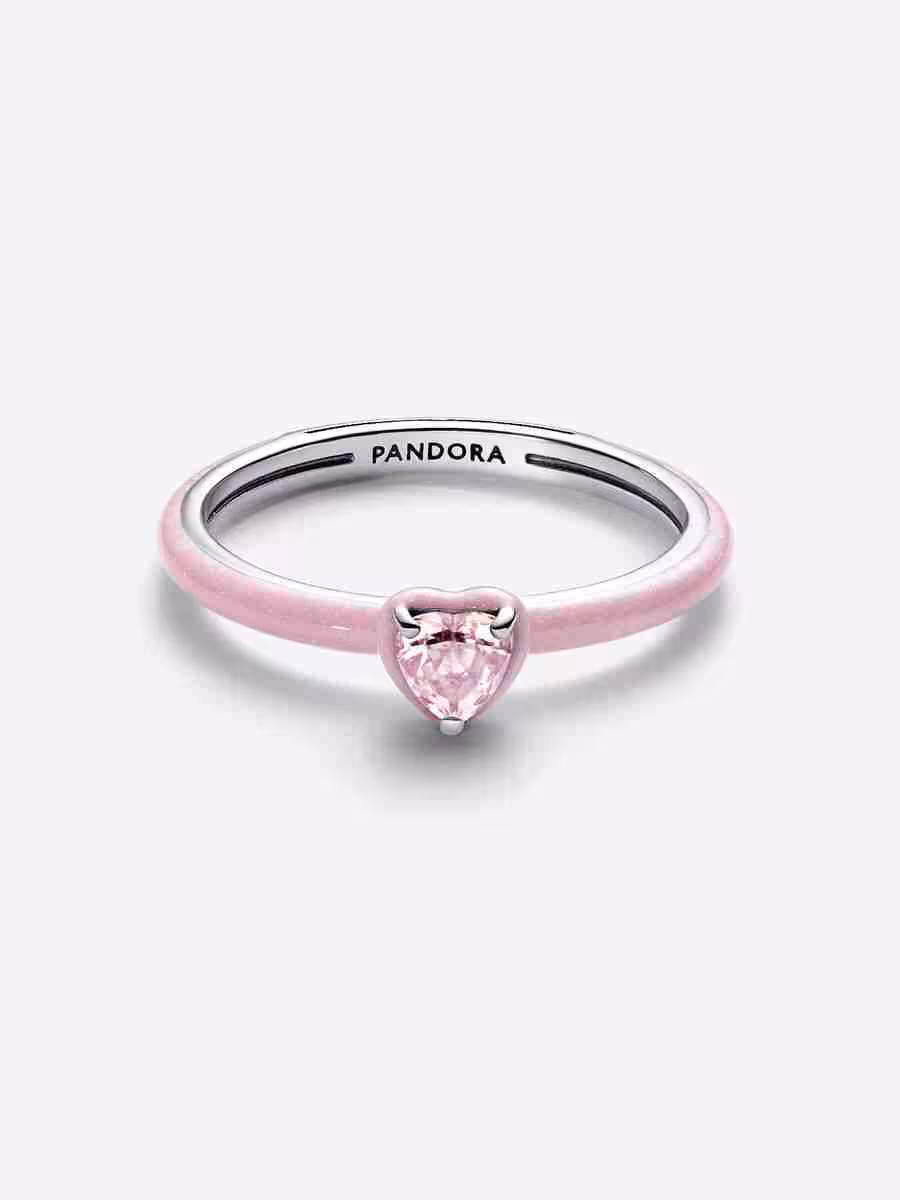 Anello Pink Chakra Heart Pandora ME