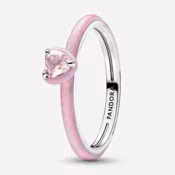 Anello Pink Chakra Heart
