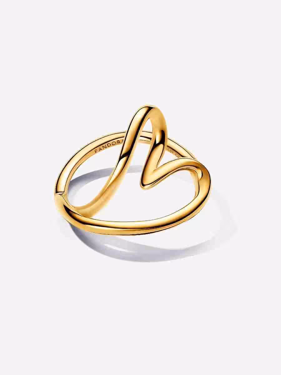 Anello Cuore Linea Sinuosa-Zlacení_1
