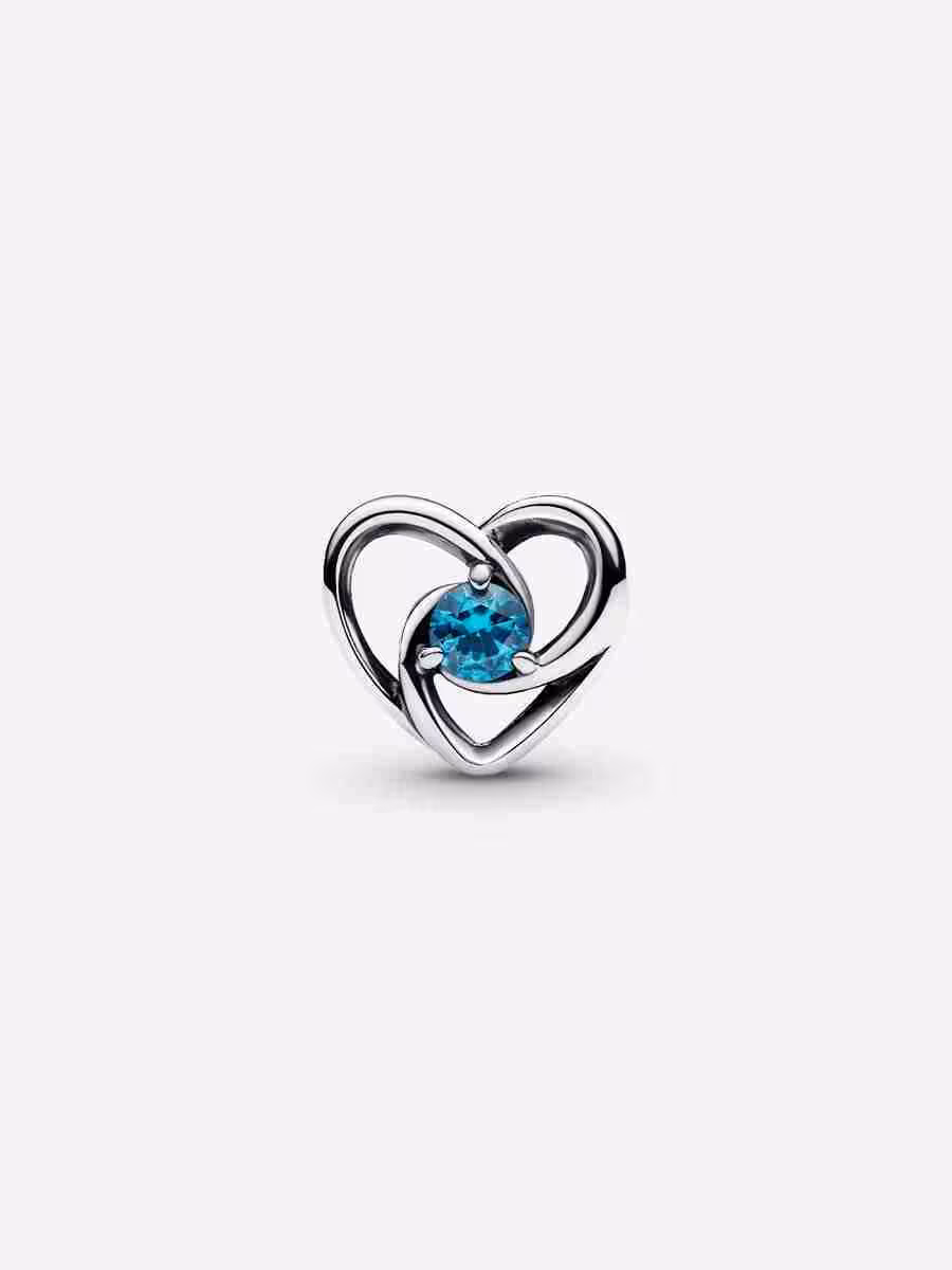Charm Cuore Eterno Blu_1