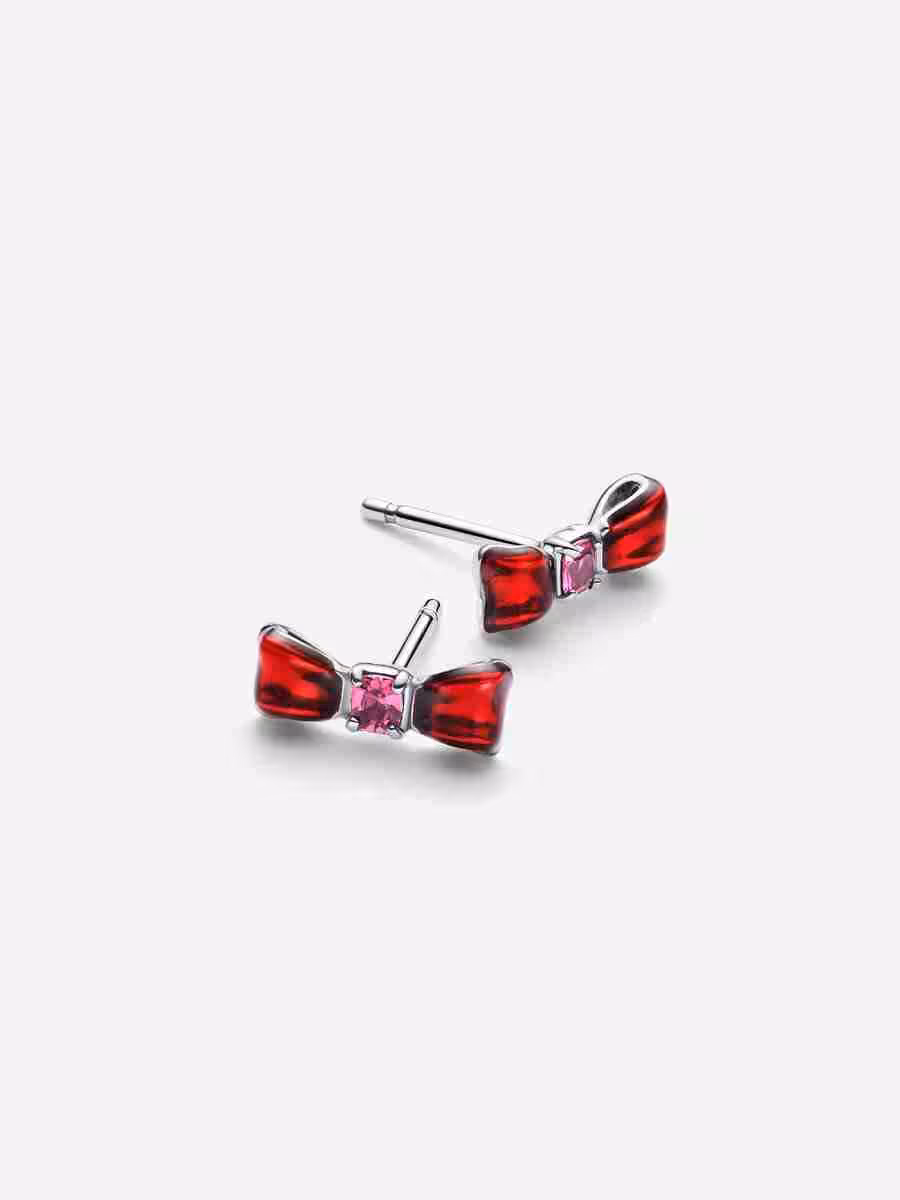 Disney, Biancaneve, Orecchini Fiocco_1 Disney Biancaneve Orecchini Fiocco 1