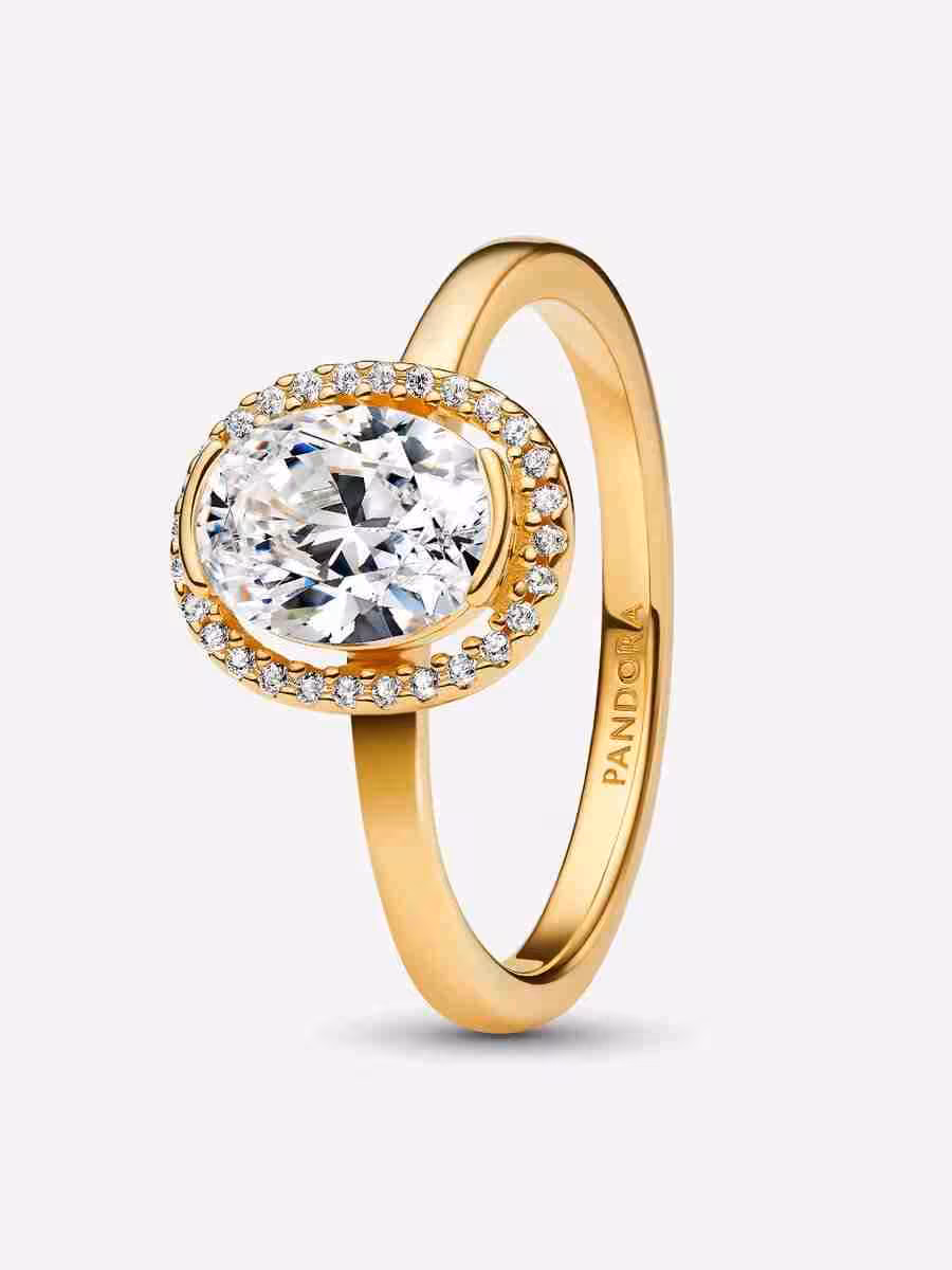 Anello Punto Luce Ovale Anello Punto Luce Ovale