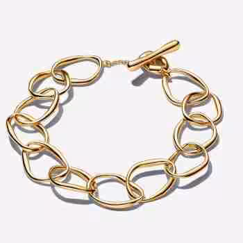 Bracciale Maglia Linea Sinuosa