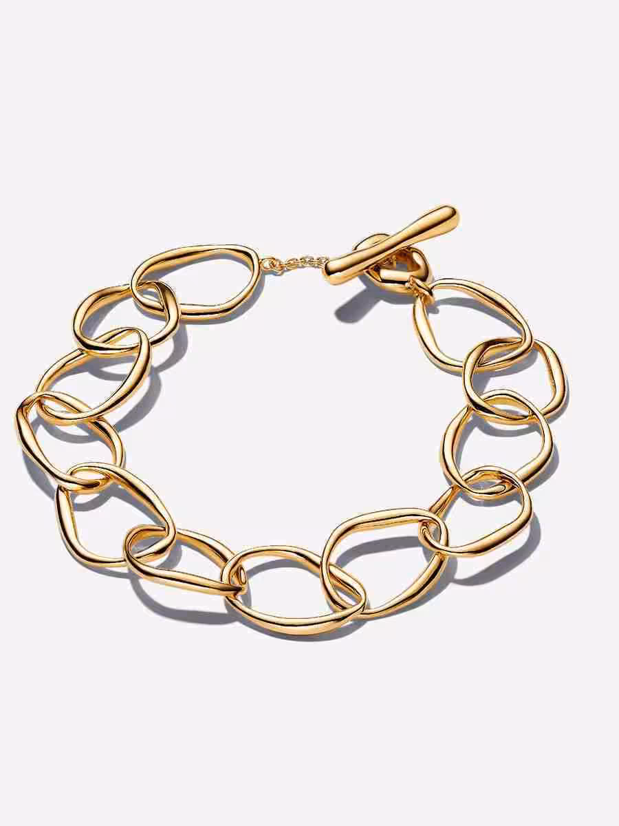 Bracciale Maglia Linea Sinuosa Bracciale Maglia Linea Sinuosa