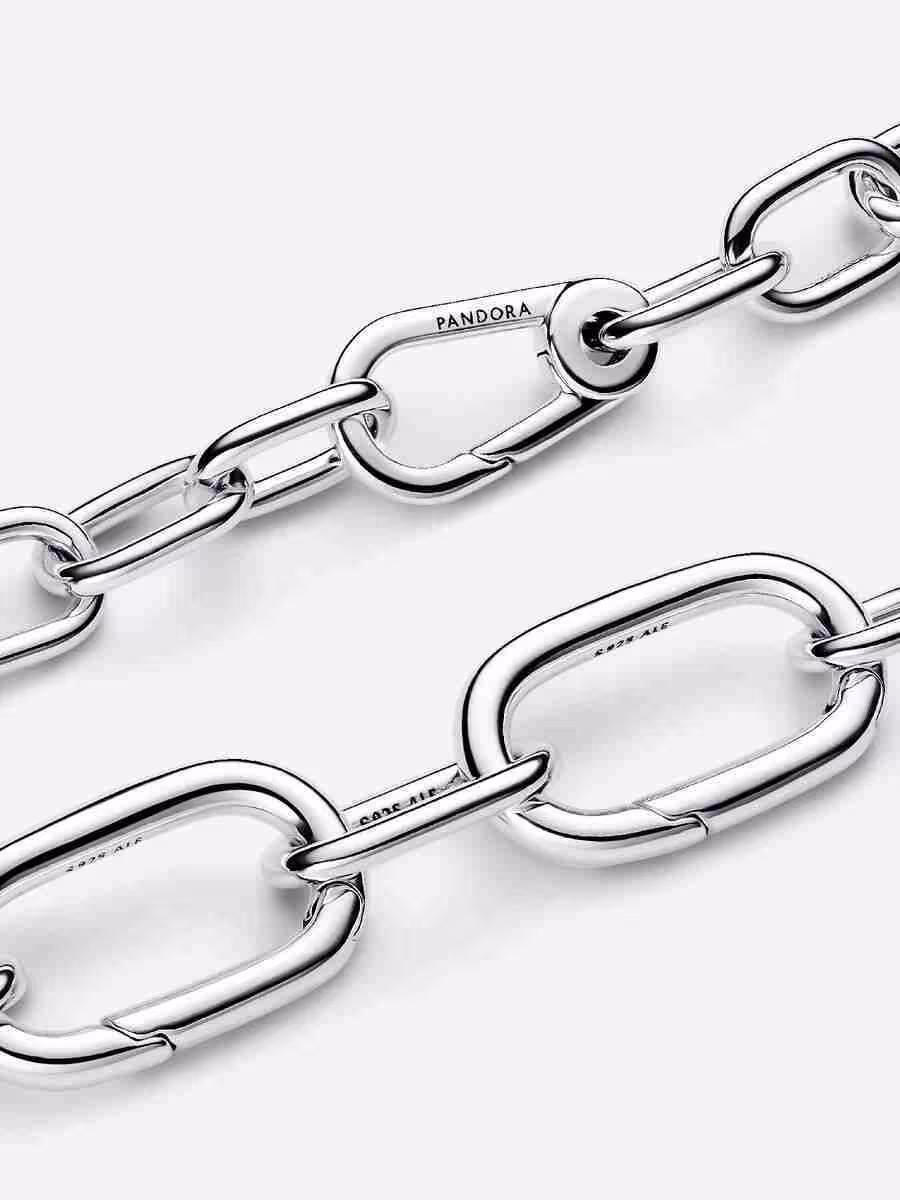Bracciale Maglia Link Grande con 3 Link Apribili_1