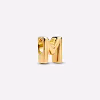 Charm Lettera M piccola