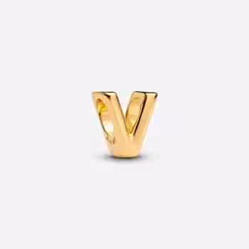Charm Lettera V piccola