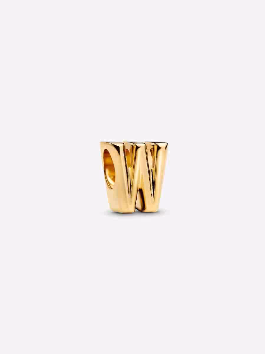 Charm Lettera W piccola Charm Lettera W piccola