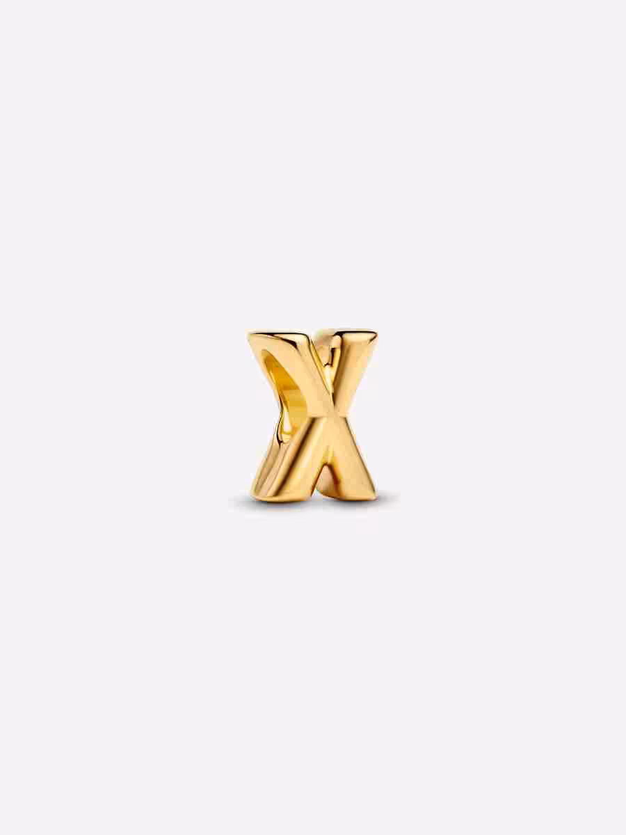Charm Lettera X piccola Charm Lettera X piccola