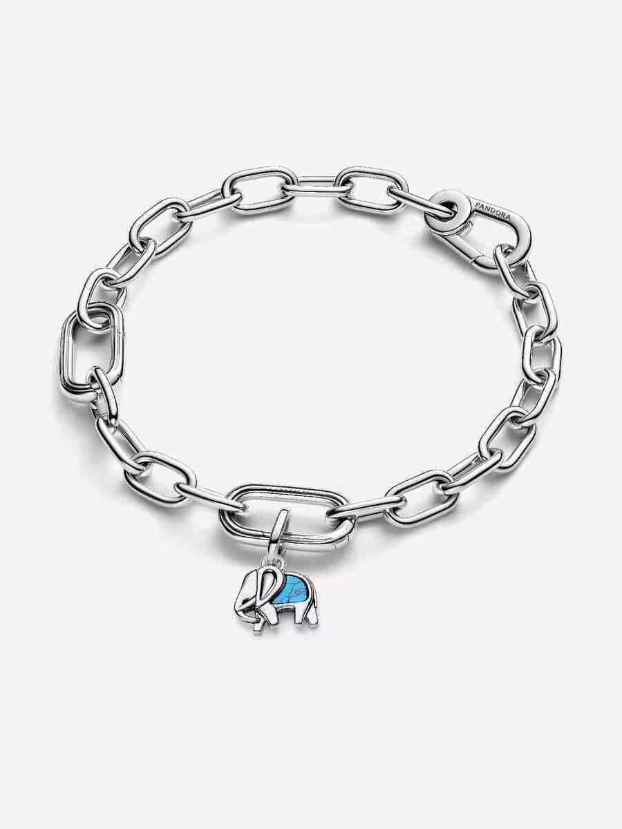 Charm Mini Pendente Elefante Turchese Pandora ME_1