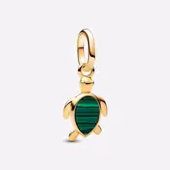 Charm Mini Pendente Tartaruga Verde