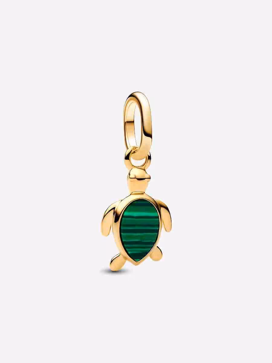 Charm Mini Pendente Tartaruga Verde Pandora ME Charm Mini Pendente Tartaruga Verde Pandora ME