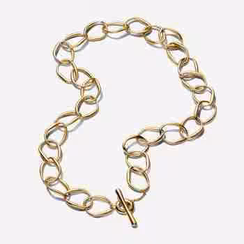 Collana Maglia Linea Sinuosa