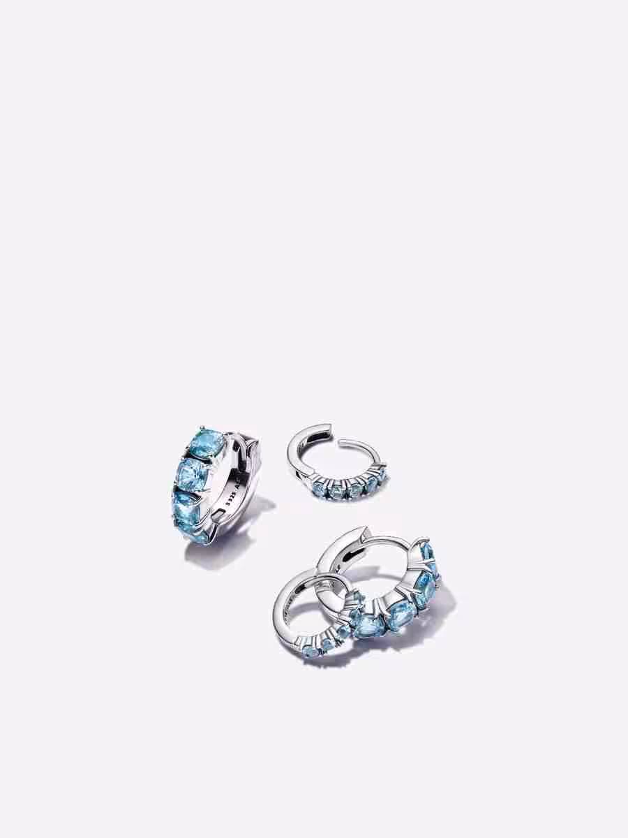Set Orecchini Cristalli Azzurri Set Orecchini Cristalli Azzurri